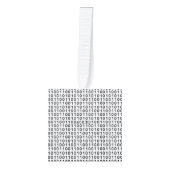 Binaire Code van de HACKED Computer Aangepast Twee Decoratie (Voorkant)