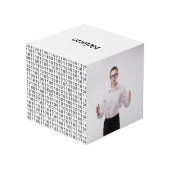 Binaire Code van de HACKED Computer Aangepast Twee Kubus (Achter hoekig)