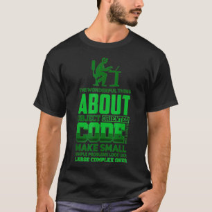 Binaire Code van de Programmer van Admin Linu T-shirt