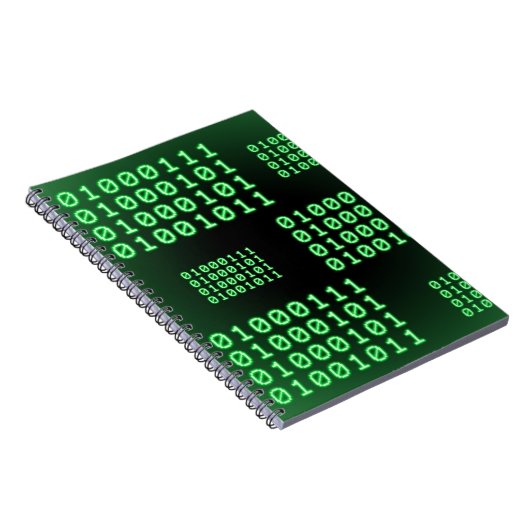 Binaire code voor GEEK Notitieboek (Rechterzijde)