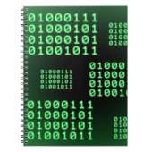 Binaire code voor GEEK Notitieboek (Voorkant)