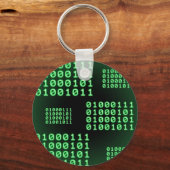 Binaire code voor GEEK Sleutelhanger (Voorkant)