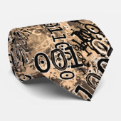 Binaire Code voor NERDS Stropdas (Opgerold)