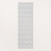 Binaire code zwarte witte strepen yogamat (Achterkant)