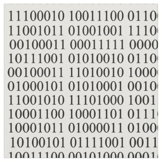 Binaire codetechnologieën voor programmeerweefsel stof (Close Up)