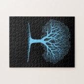 Binaire computercode T-shirt Legpuzzel (Horizontaal)