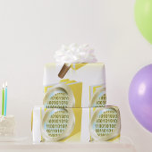 Binaire Data Vergrootglas Digitaal Bestand Zoeken Cadeaupapier