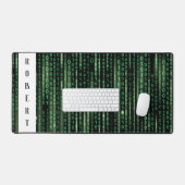 Binaire datastroom gepersonaliseerd bureaumat (Keyboard & Muis)