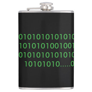 Binaire erlenmeyer heupfles