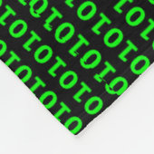 BINAIRE FOUT FLEECE DEKEN (Hoek)