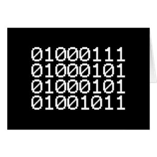 BINAIRE GEEK KAART