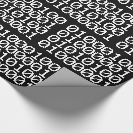 BINAIRE GEGEVENS CADEAUPAPIER (Hoek)