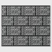 BINAIRE GEGEVENS CADEAUPAPIER (Vlak)