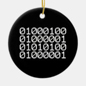 BINAIRE GEGEVENS KERAMISCH ORNAMENT (Voorkant)