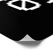 BINAIRE GEGEVENS POSTER (Hoek)