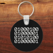 BINAIRE GEGEVENS SLEUTELHANGER (Voorkant)