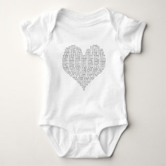 Binaire I Love Technology Romper