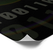 Binaire IT Professional Poster (Hoek)