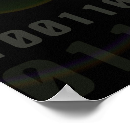 Binaire IT Professional Poster (Hoek)