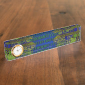 Binaire mededeling naambordje (Zijkant)