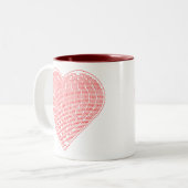 Binaire Mok hart (Voorkant links)