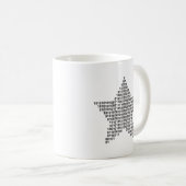 Binaire Mok Star Coffee (Voorkant rechts)