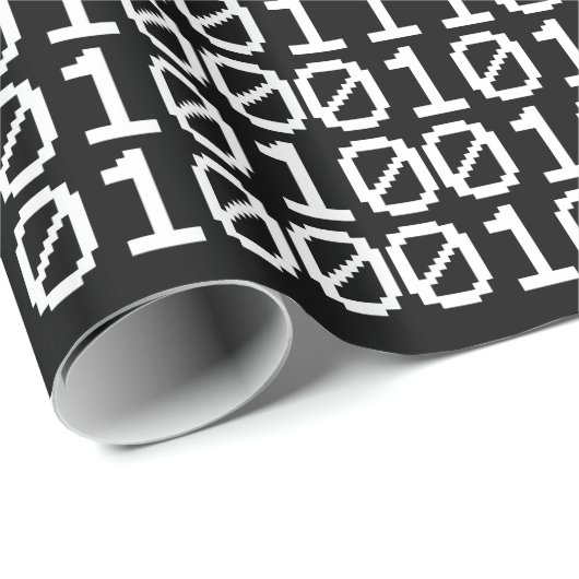 BINAIRE NERD WRAPPORTPAPIER CADEAUPAPIER (Rol Hoek)