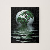 Binaire planeet legpuzzel (Verticaal)