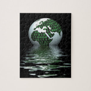 Binaire planeet legpuzzel