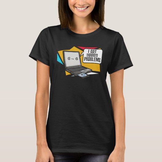 Binaire Problemen Programmering T-shirt (Voorkant)