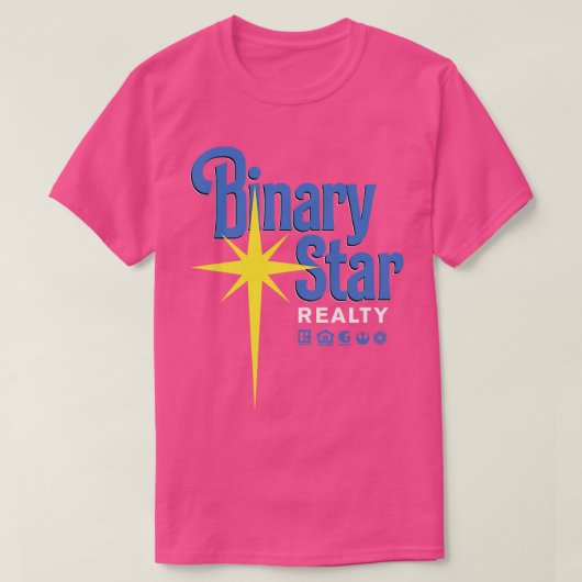 Binaire Realiteit T-shirt (Design voorkant)