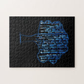 Binaire software Codering Computer Programmer Legpuzzel (Horizontaal)
