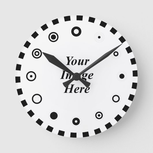 Binaire Spheres Clock/w S Marks van Kenneth Yoncic Ronde Klok (Voorkant)