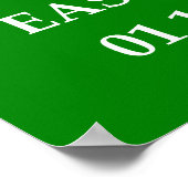 binaire wiskunde poster (Hoek)