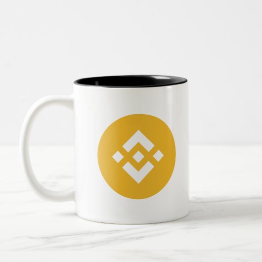 Binance BNB Tweekleurige Koffiemok (Links)