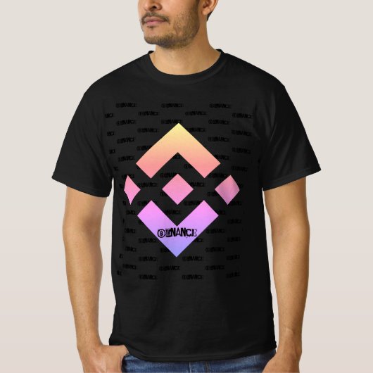 BINANCE CRYPTO CURRENCY LOGO T-Shirt (Voorkant)