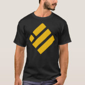 Binance USD cryptocurrency Binance USD BUSD Stable T-shirt (Voorkant)