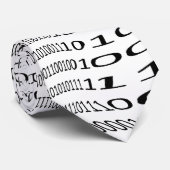 binär binary Code Stropdas (Opgerold)