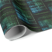 Binary Bliss Tech Inpakpapier (Rol Hoek)