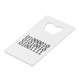 BINARY BRO CREDITKAART FLESSENOPENER