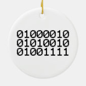 BINARY BRO KERAMISCH ORNAMENT (Achterkant)