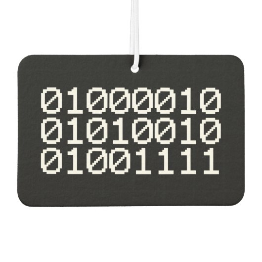 BINARY BRO LUCHTVERFRISSER (Voorkant)