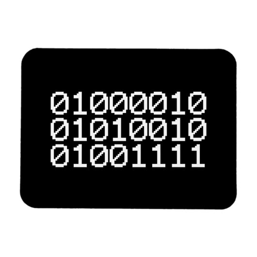 BINARY BRO MAGNEET (Horizontaal)