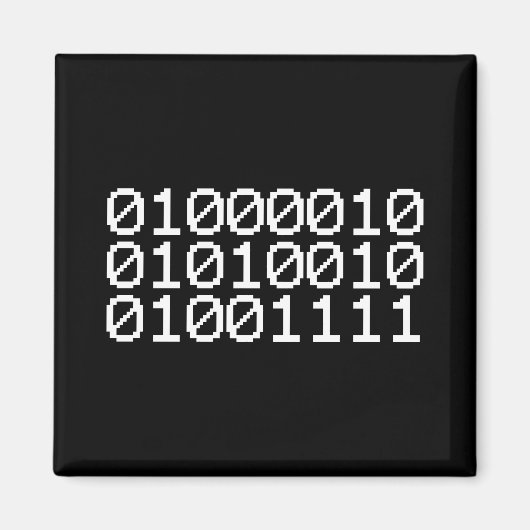 BINARY BRO MAGNEET (Voorkant)