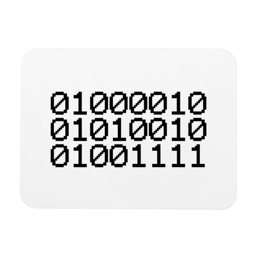 BINARY BRO MAGNEET (Horizontaal)