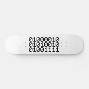 BINARY BRO PERSOONLIJK SKATEBOARD