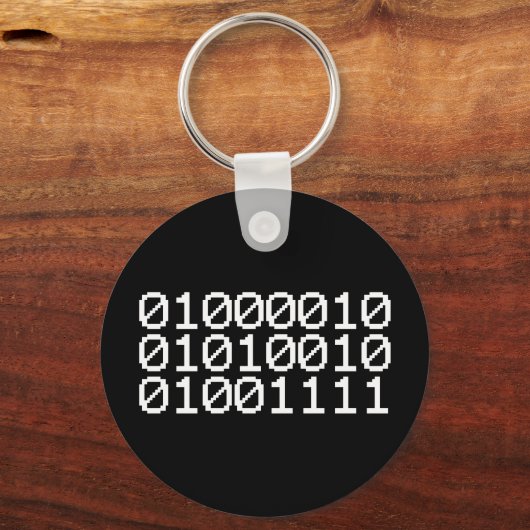 BINARY BRO SLEUTELHANGER (Voorkant)