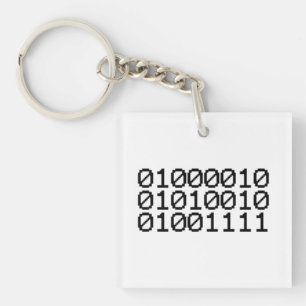 BINARY BRO SLEUTELHANGER