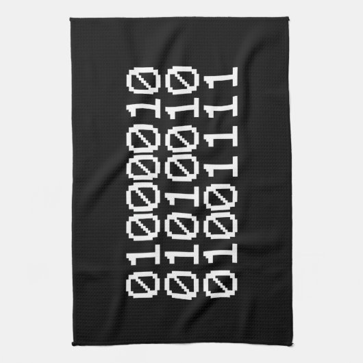 BINARY BRO THEEDOEK (Verticaal)