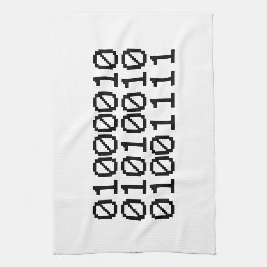 BINARY BRO THEEDOEK (Verticaal)